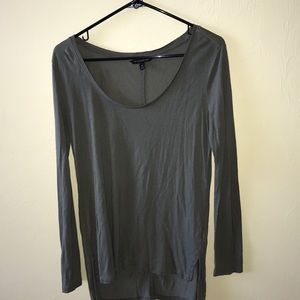 Banana Republic High-Low Long Sleeve Shirt